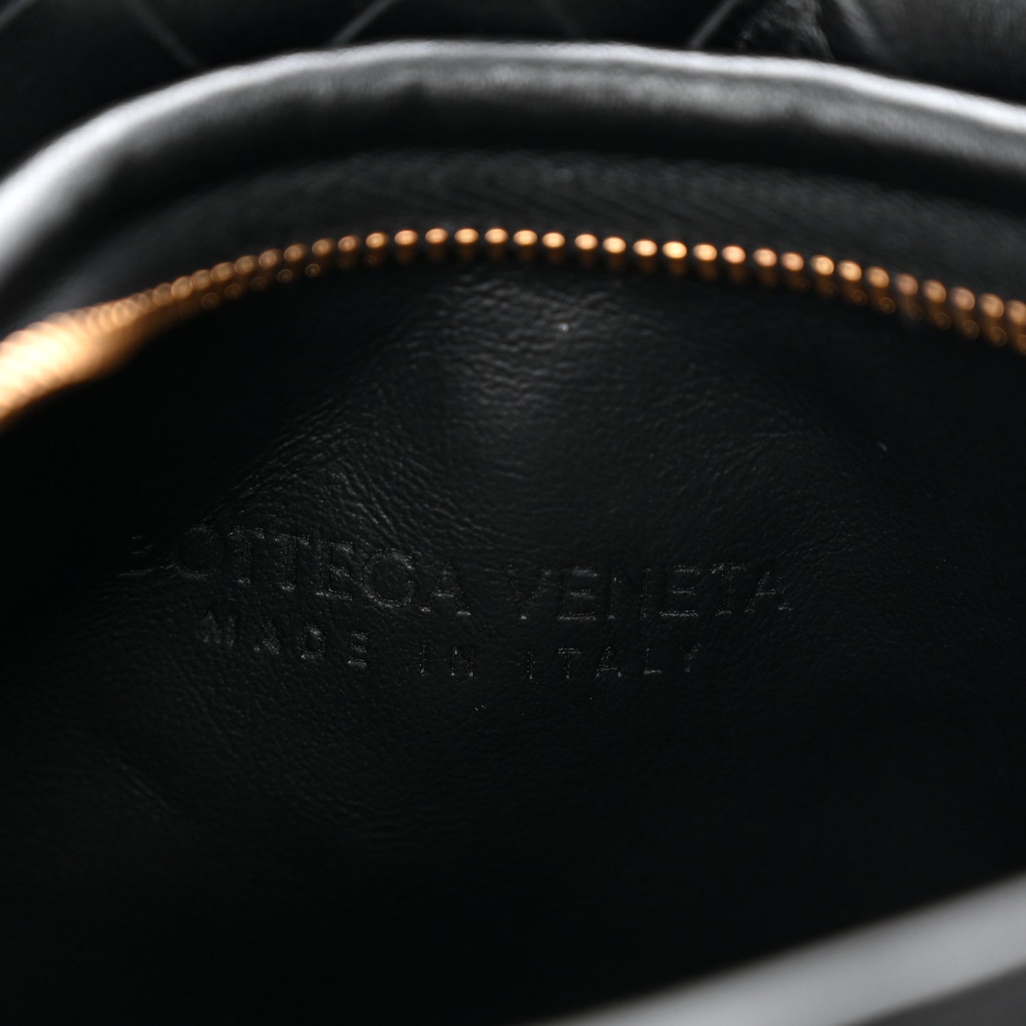 Nappa Intrecciato Small Gemelli Black