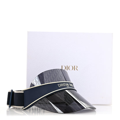Christian Dior Oblique DiorClub V1U Sun Visor Blue 11 of 11