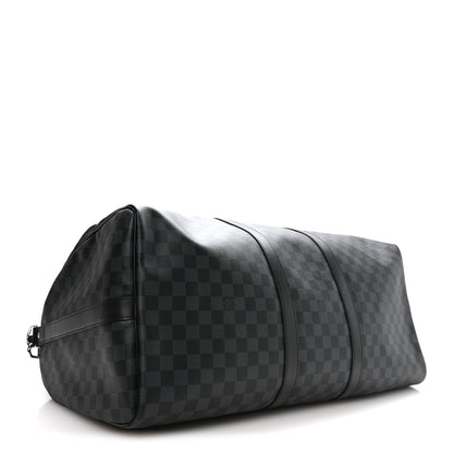 Louis Vuitton Damier Graphite Keepall Bandouliere 55 3 of 8