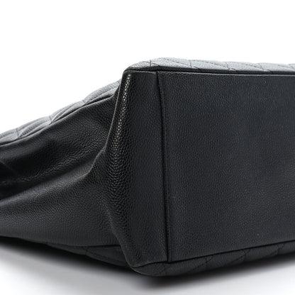 Chanel Caviar Quilted Grand Shopping Tote GST Black 8 of 9