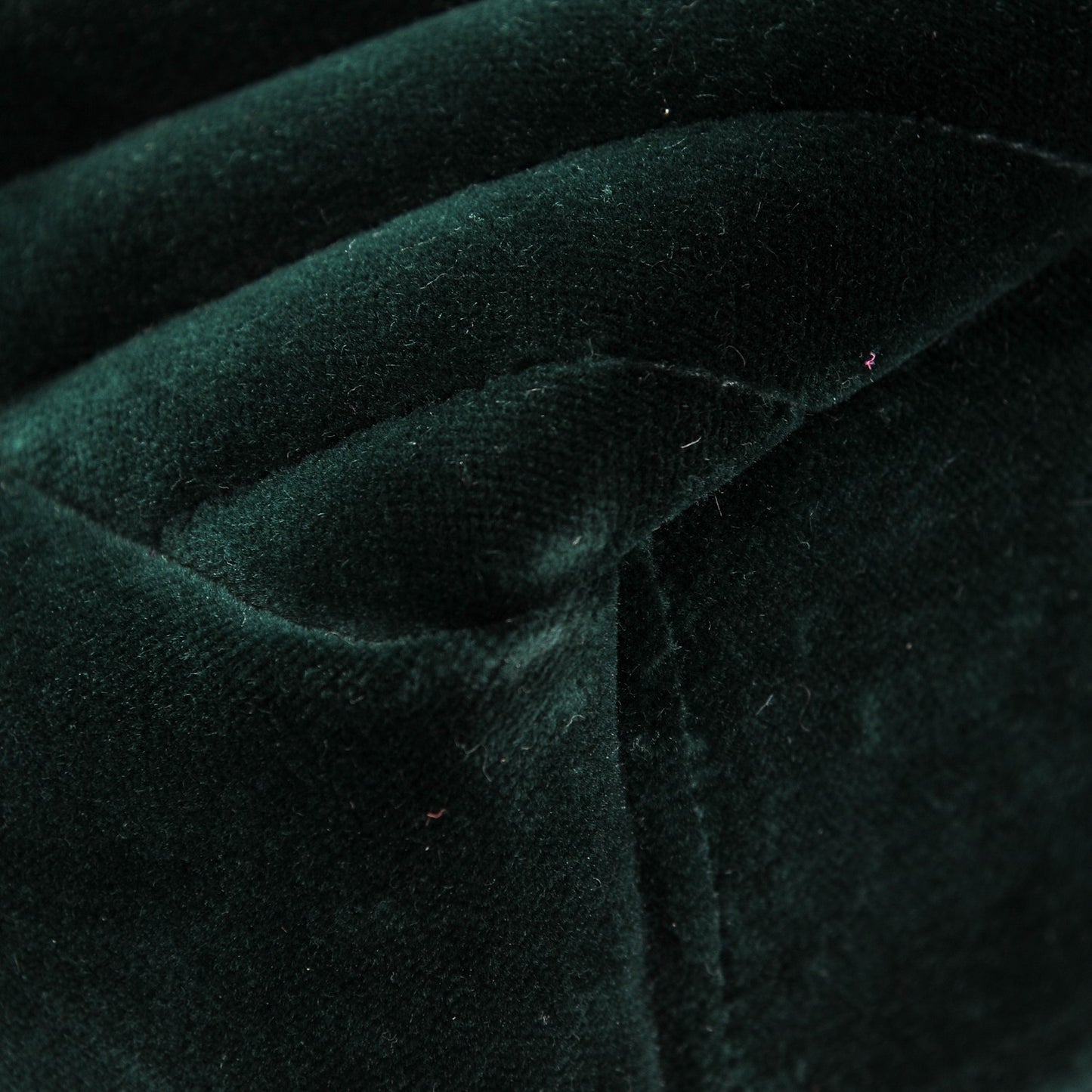 Velvet Matelasse Chevron Medium Monogram Chain Bag New Dark Green