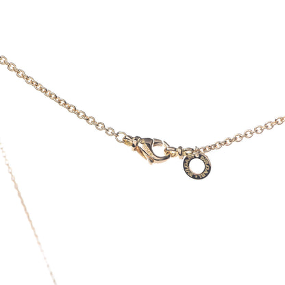 Bulgari 18K Yellow Gold Diamond BVLGARI BVLGARI Pave Pendant Necklace 9 of 10