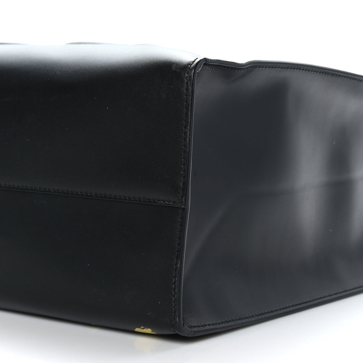 Calfskin GucciGhost Real Large XL Tote Black Yellow