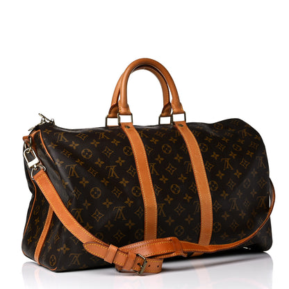 Louis Vuitton Monogram Keepall Bandouliere 45 3 of 47