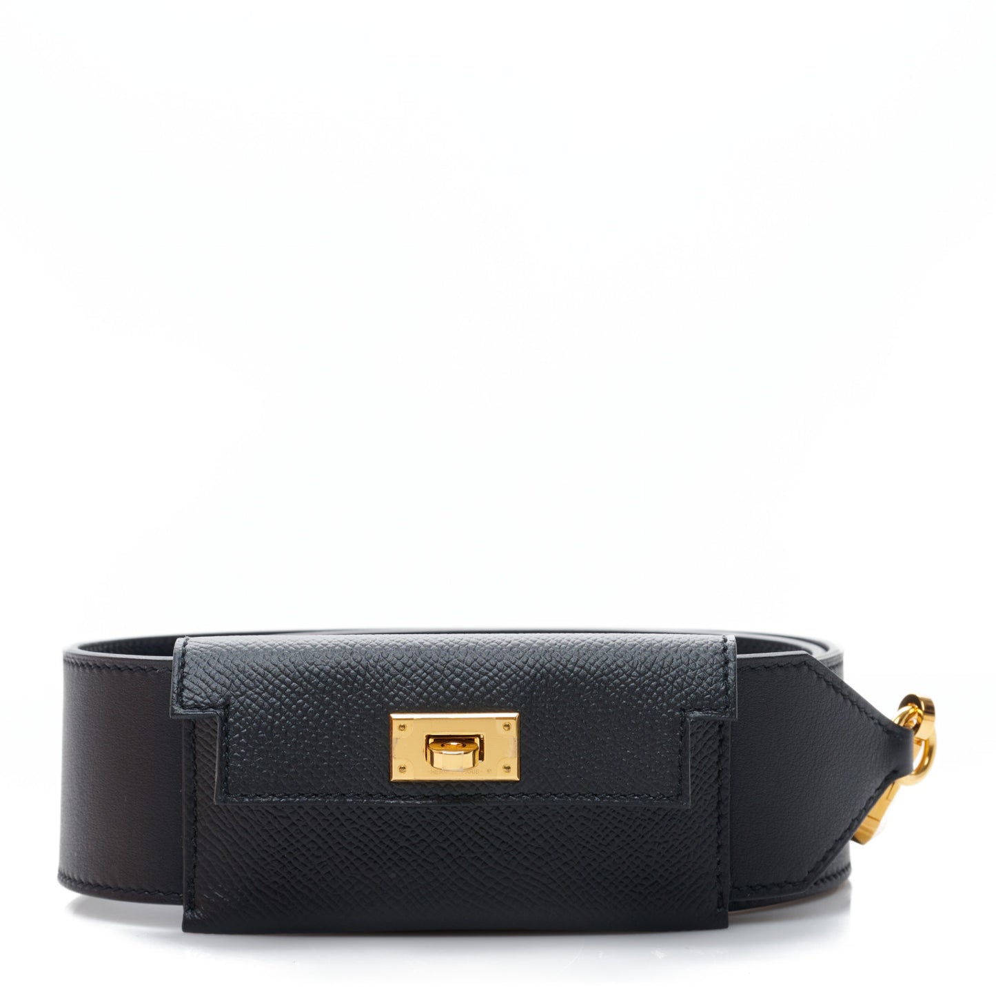 Swift Epsom Pocket Kelly Shoulder Strap Black