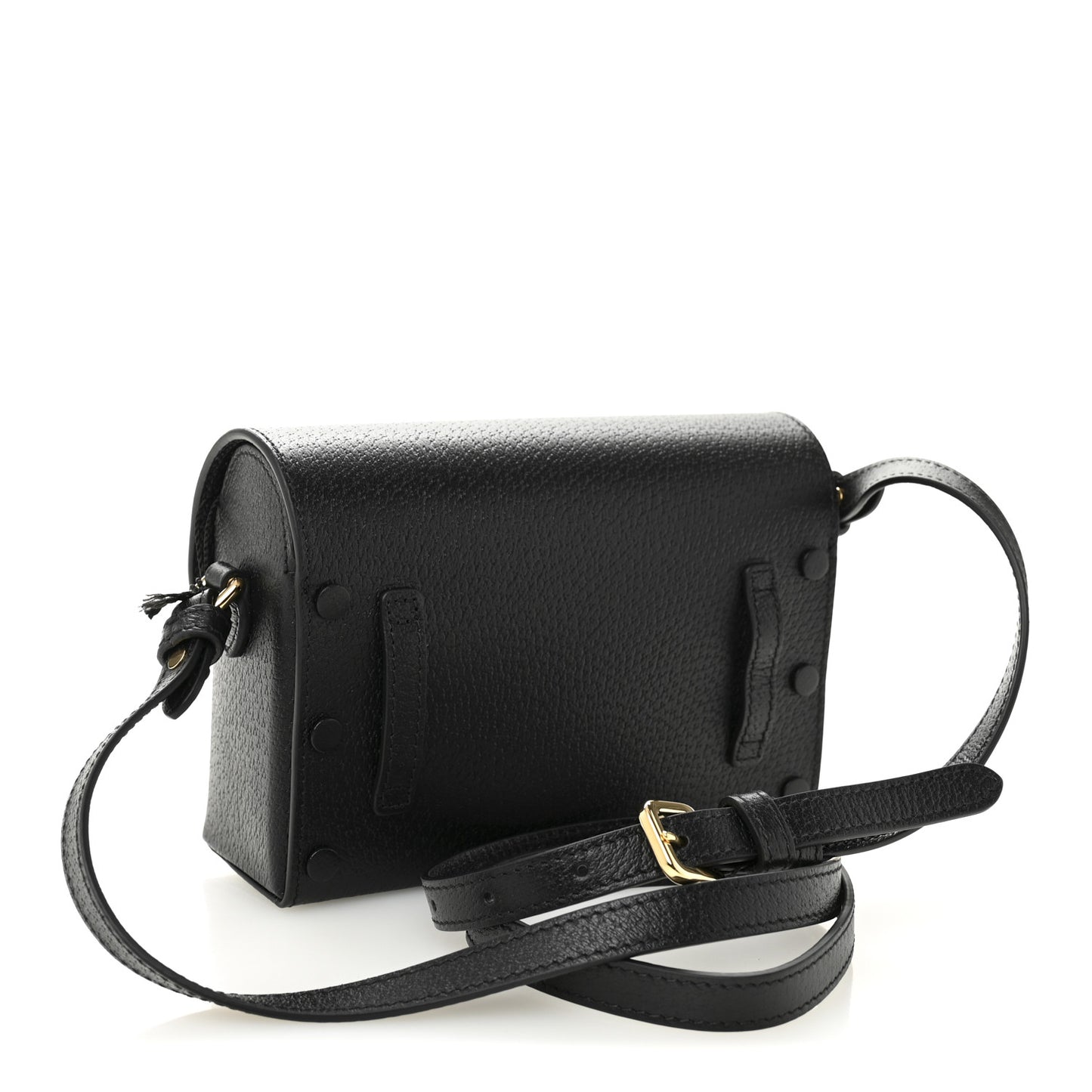 Calfskin Horsebit 1955 Shoulder Bag Black