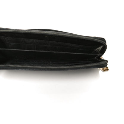 Chanel Caviar Large Timeless CC Zip Around Wallet Black 5 of 16