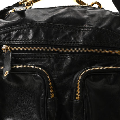 Gucci Calfskin Medium Darwin Convertible Backpack Black 7 of 9