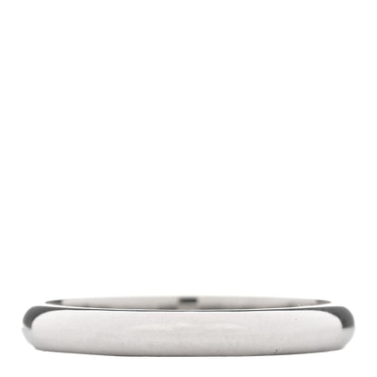 Cartier Platinum 2.5mm 1895 Wedding Band Ring 49 4.75 3 of 5