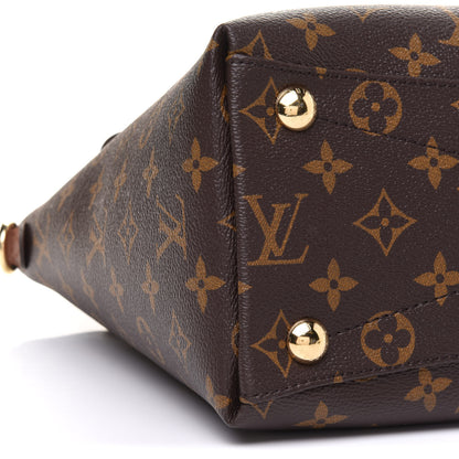 Louis Vuitton Monogram V Tote MM Black 10 of 12