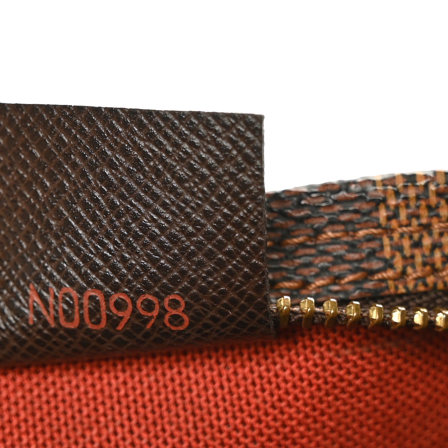 Louis Vuitton Damier Ebene Trousse Make Up Bag Pochette 7 of 7