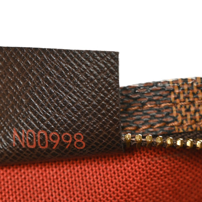 Louis Vuitton Damier Ebene Trousse Make Up Bag Pochette 7 of 7