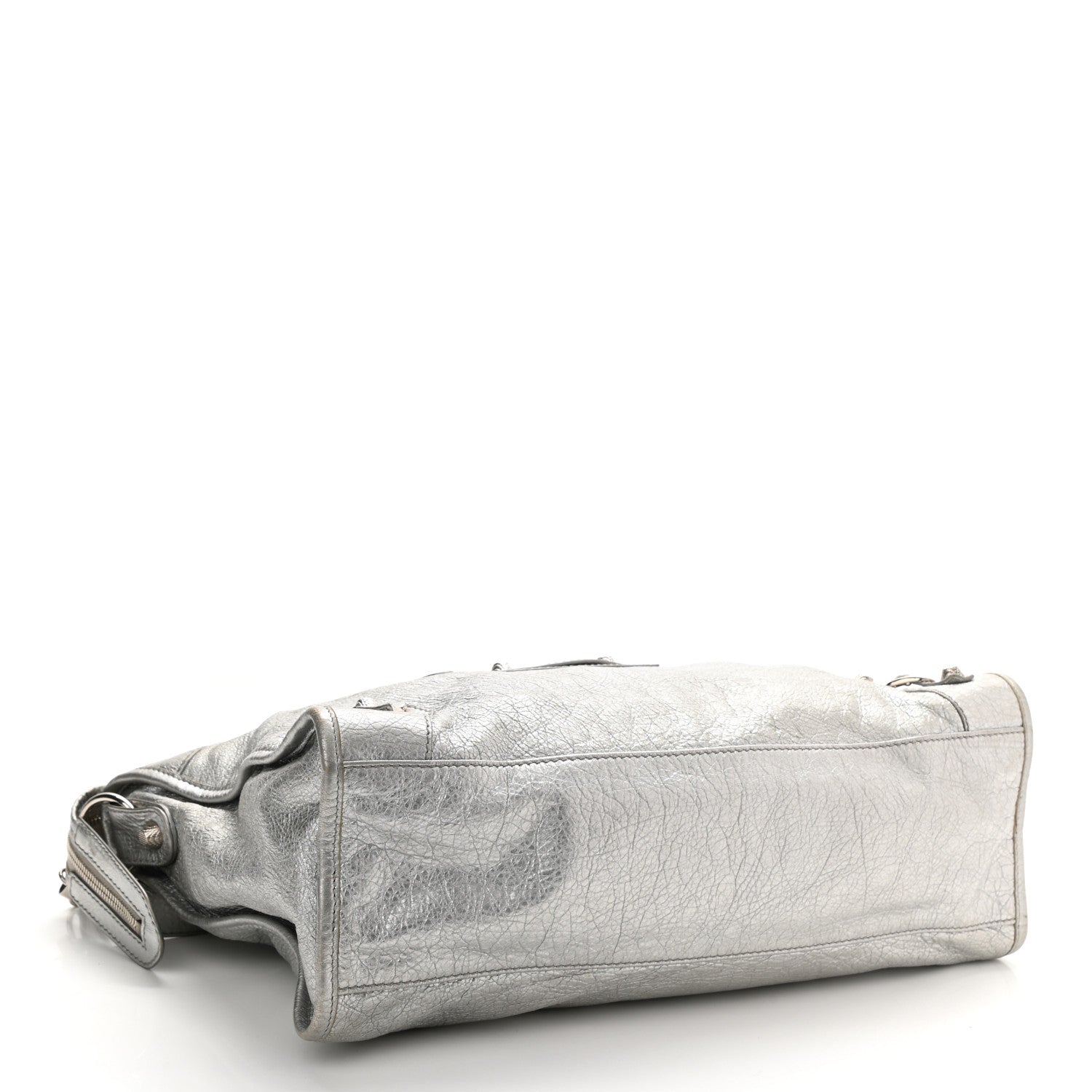 Balenciaga Metallic Agneau Giant 12 Silver Hardware City Gris Aluminum 4 of 8