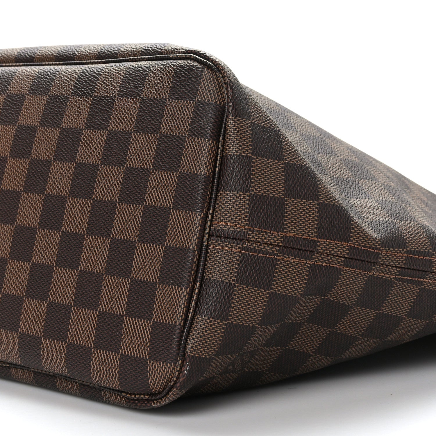 Louis Vuitton Damier Ebene Neo Neverfull MM Rose Ballerine 9 of 9