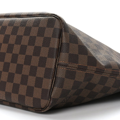 Louis Vuitton Damier Ebene Neo Neverfull MM Rose Ballerine 9 of 9