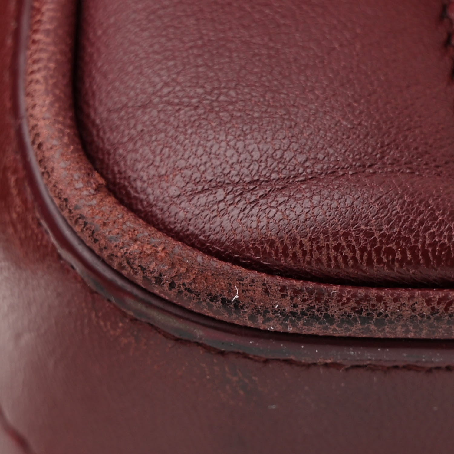Saint Laurent Lambskin Matelasse Monogram Medium Vicky Chain Bag Rouge Legion 11 of 12