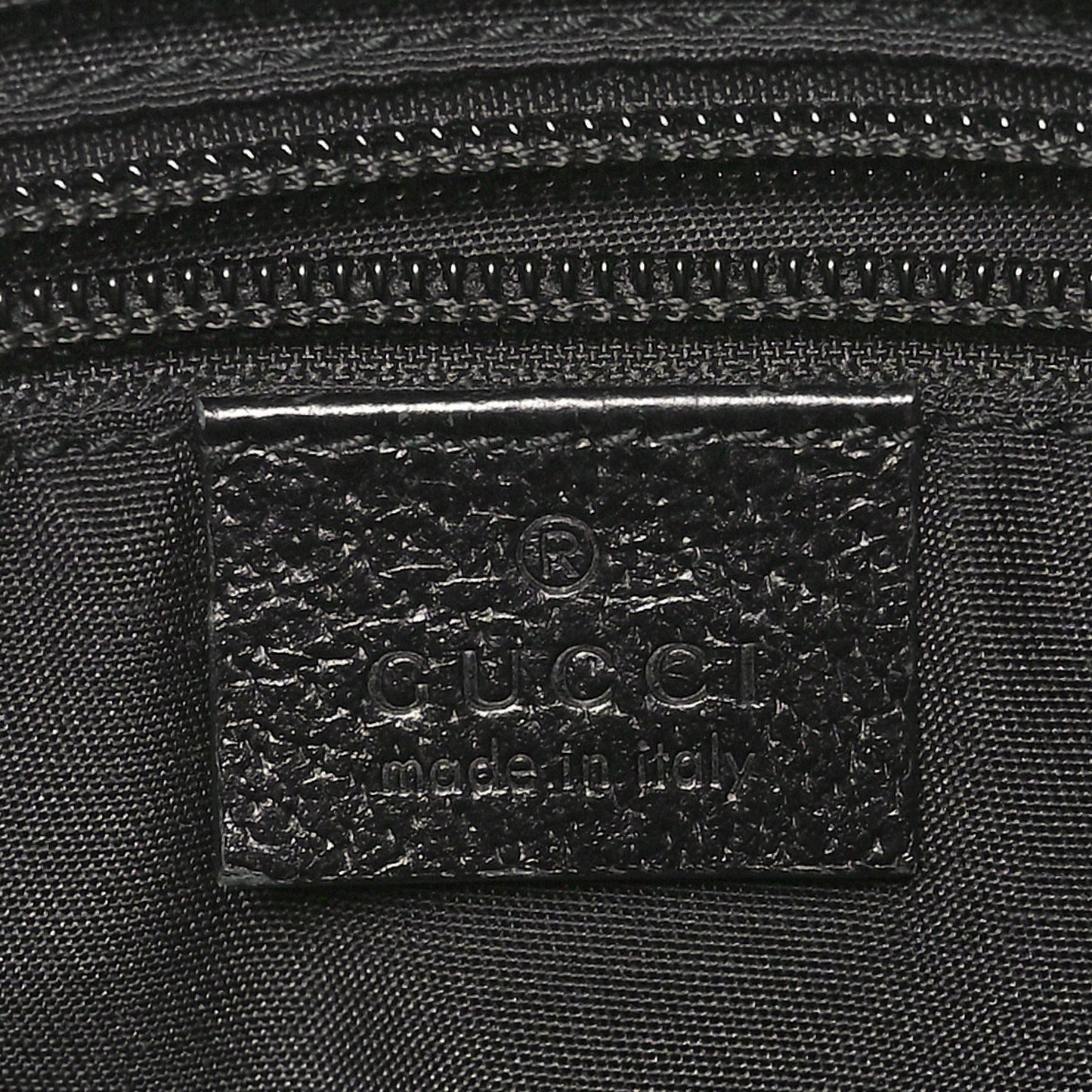 GG Monogram Small Web Handle Bucket Tote Black