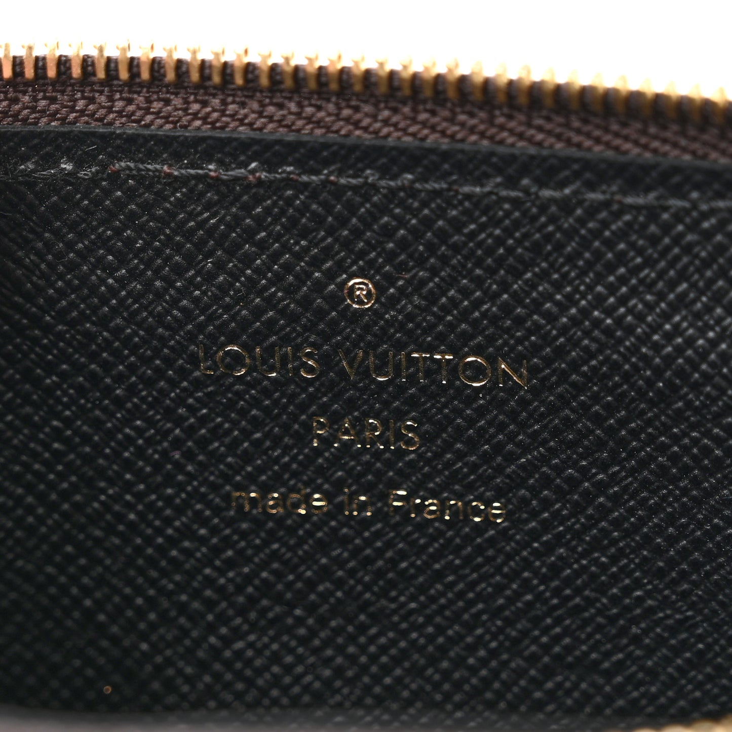 Monogram Recto Verso Card Holder Black
