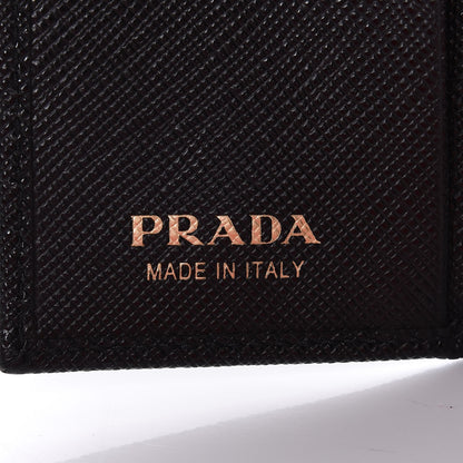 Prada Saffiano Metal 6 Key Holder Black 6 of 8