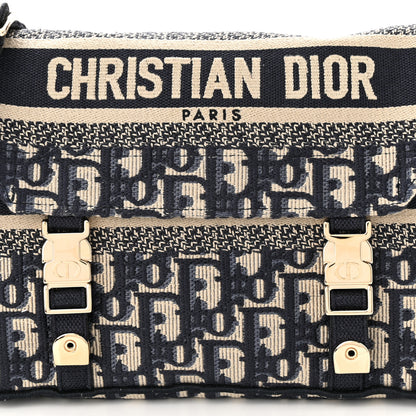 Christian Dior Oblique Small Diorcamp Messenger Blue 10 of 11