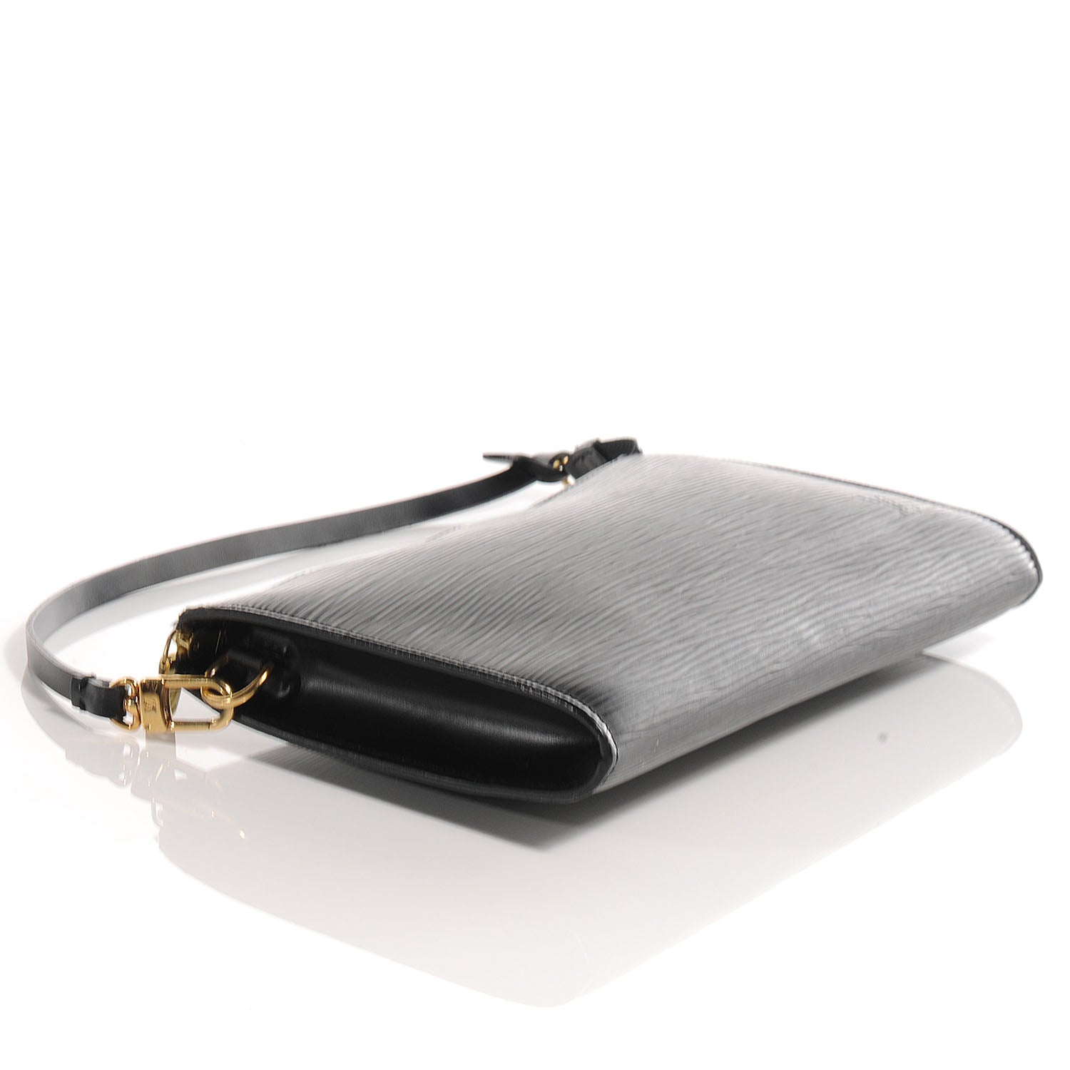 Louis Vuitton Epi Pochette Accessories Black 4 of 6