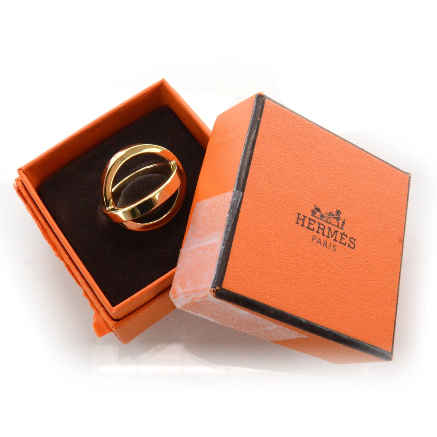 Cosmos Scarf Ring Gold
