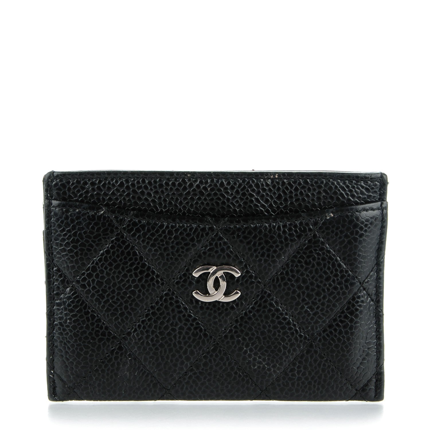 Chanel Caviar Quilted Card Holder Black 1 of 9