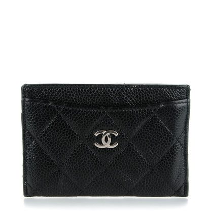 Chanel Caviar Quilted Card Holder Black 1 of 9