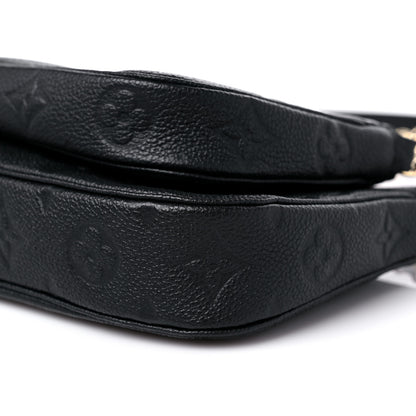 Louis Vuitton Empreinte Monogram Giant Multi Pochette Accessories Black 9 of 9