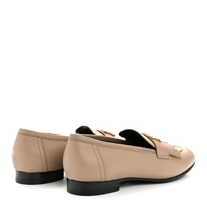 Hermes Calfskin Womens Royal Loafers 38 Beige Sable 5 of 10