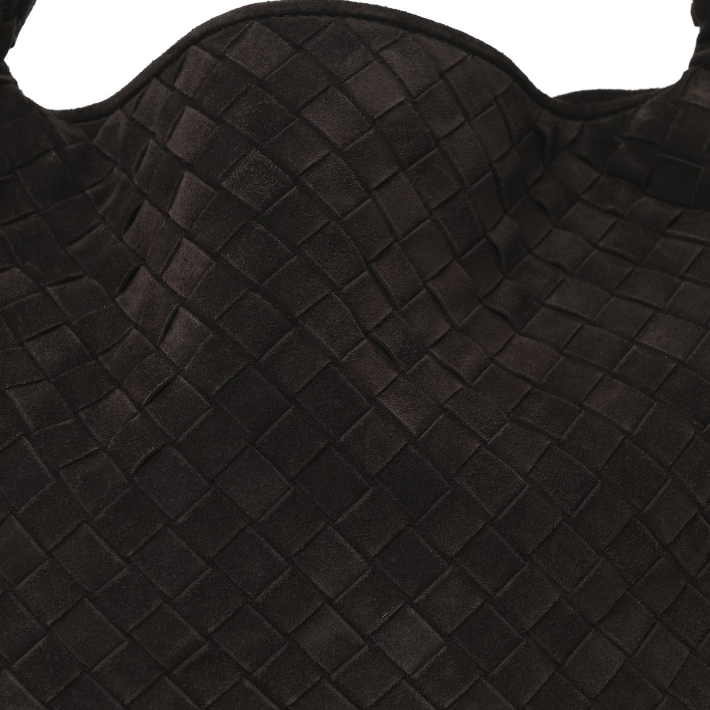 Suede Intrecciato Small Hop Fondant