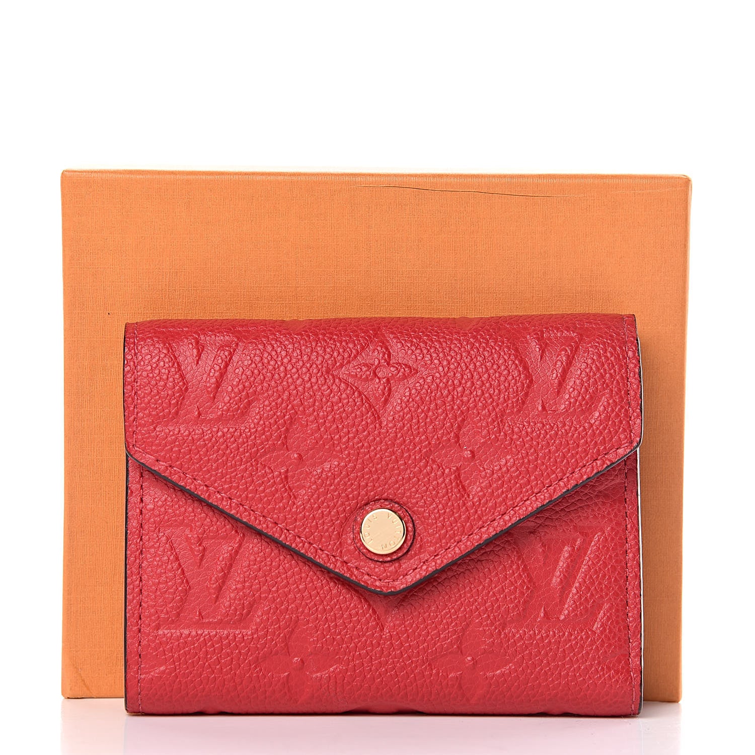 Louis Vuitton Empreinte Victorine Wallet Scarlet 8 of 8