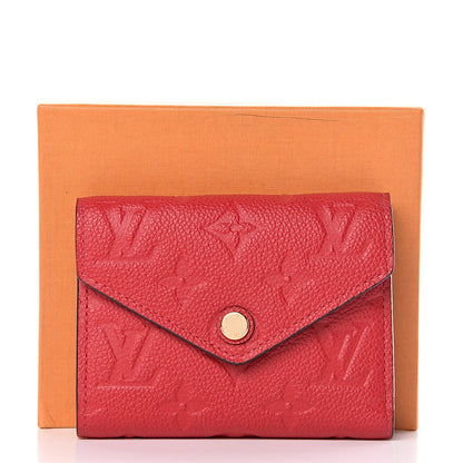 Louis Vuitton Empreinte Victorine Wallet Scarlet 8 of 8