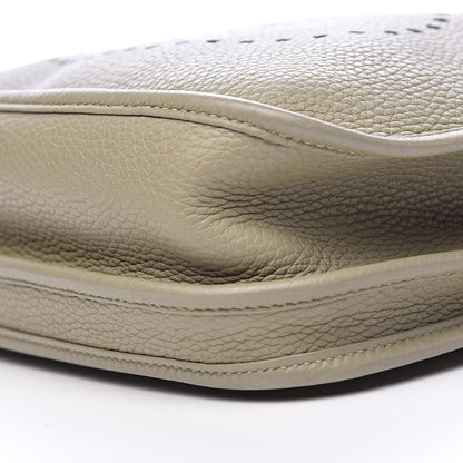 Hermes Taurillon Clemence Evelyne III PM Sauge 9 of 11