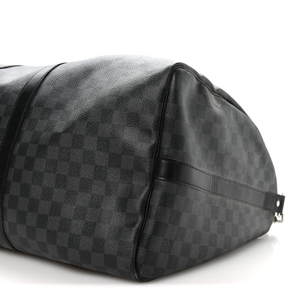 Louis Vuitton Damier Graphite Keepall Bandouliere 55 9 of 9