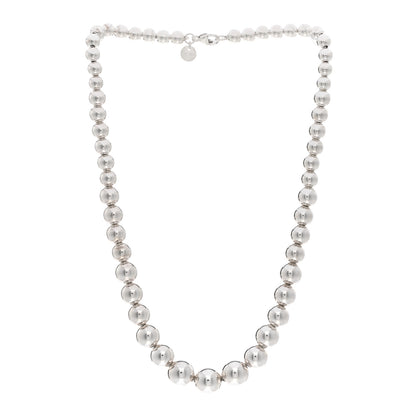 Tiffany Sterling Silver HardWear Graduated Ball Necklace 3 of 4