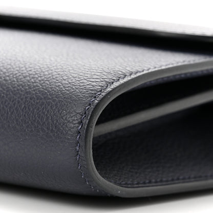 Hermes Evercolor Constance Wallet To Go Bleu Nuit 9 of 10