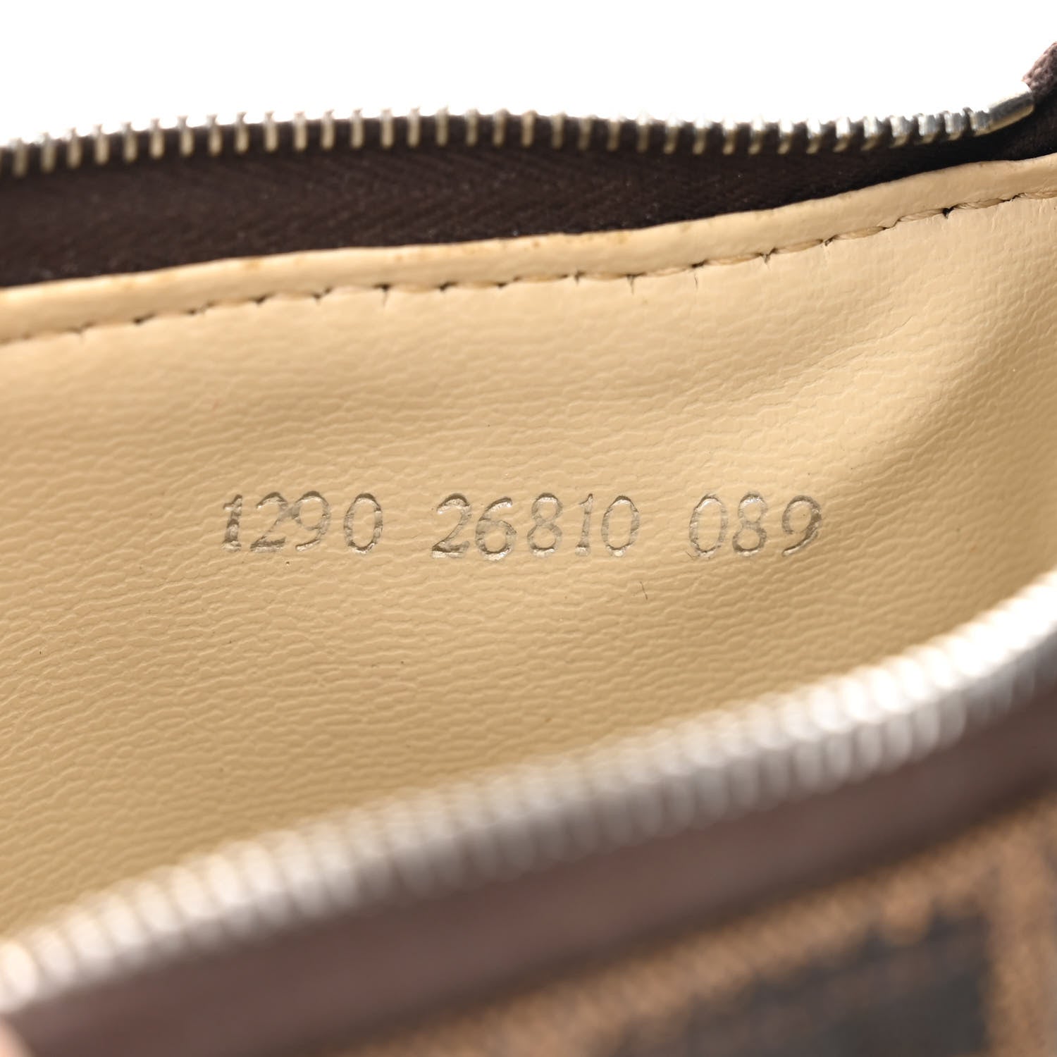 Fendi Zucca Mini Pochette Tobacco 7 of 13