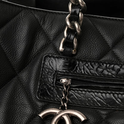 Chanel Caviar Quilted Coco Casual Tote Black 16 of 24