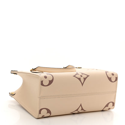 Louis Vuitton Empreinte Monogram Giant Onthego PM Creme Bois De Rose 4 of 12
