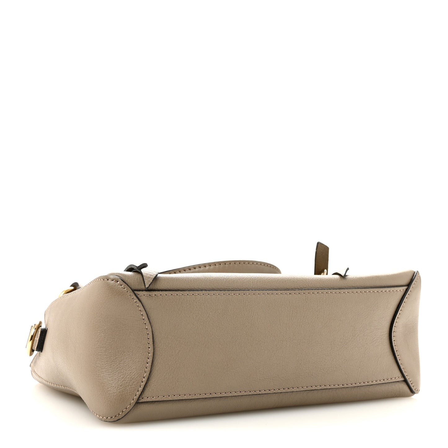 Calfskin Mini Faye Day Shoulder Bag Motty Grey