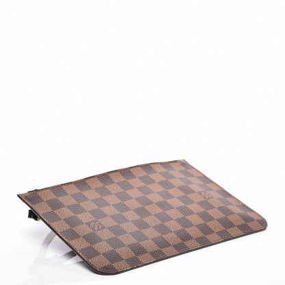 Louis Vuitton Damier Ebene Neverfull MM GM Pochette 4 of 8
