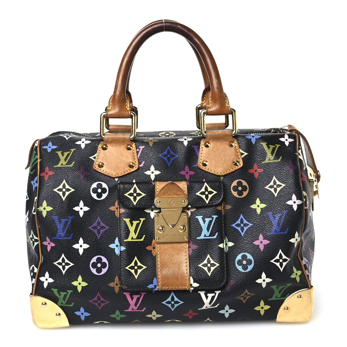 Monogram Multicolor Speedy 30 Black