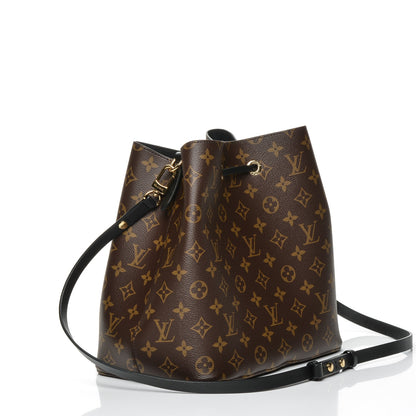 Louis Vuitton Monogram Neonoe MM Black 3 of 6