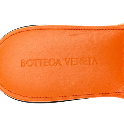 Bottega Veneta Nappa Maxi Intrecciato Lido Flat Sandals 38 Tangerine 7 of 11