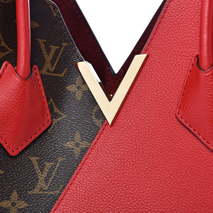 Louis Vuitton Calfskin Monogram Kimono Tote Cherry 13 of 14