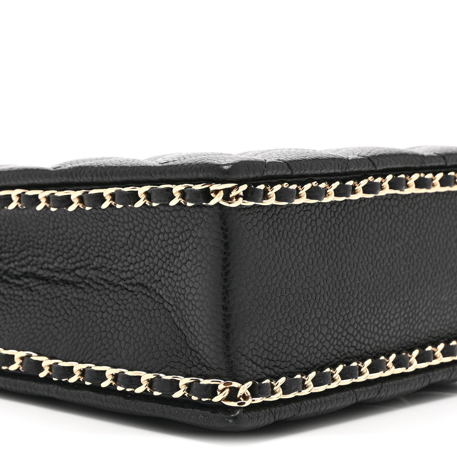 Chanel Caviar Quilted Evening Box Bag Black 9 of 10