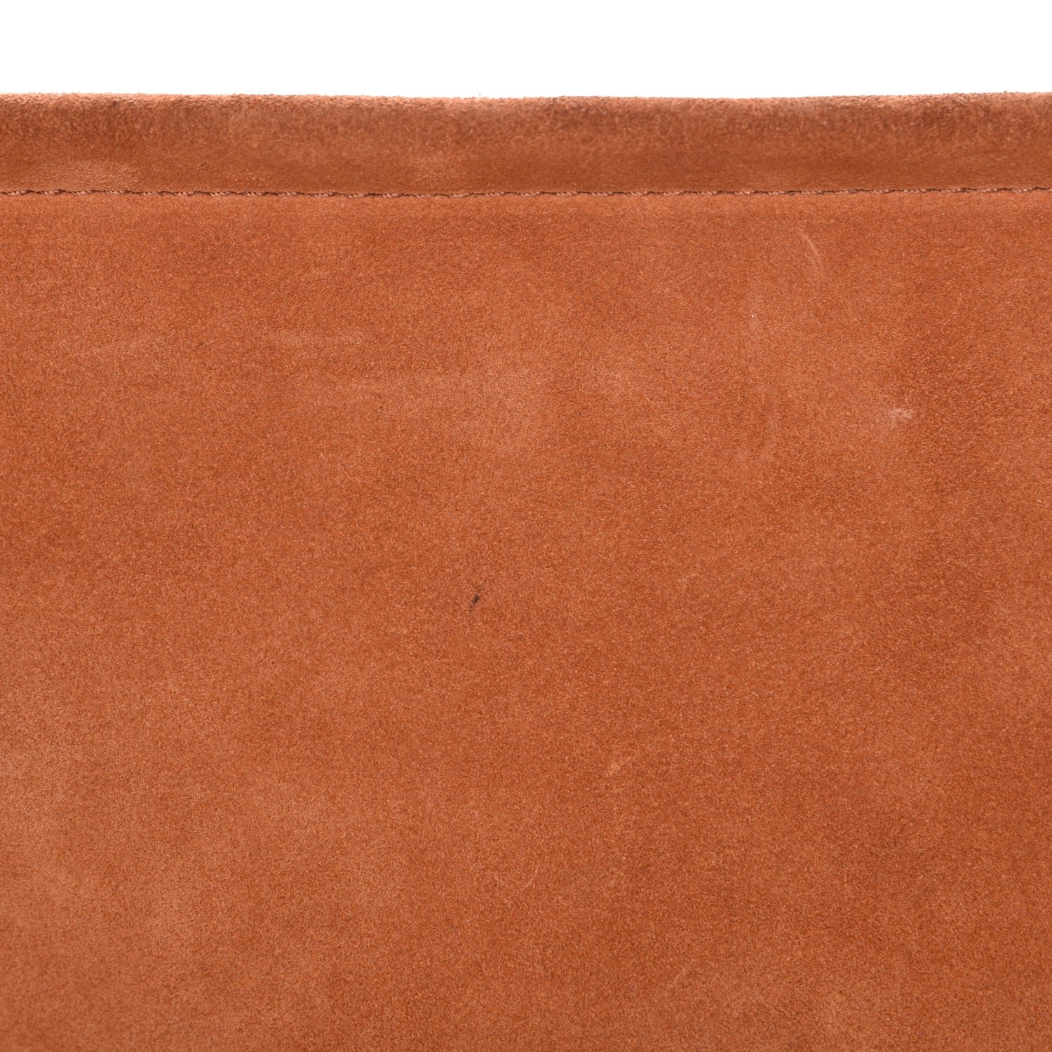 Chloe Suede Calfskin Medium Faye Shoulder Bag Tobacco 8 of 8