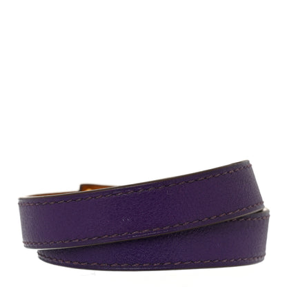 Hermes Swift Kelly Double Tour Bracelet S Iris 3 of 7