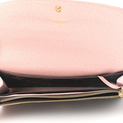 Louis Vuitton Monogram Emilie Wallet Rose Ballerine 5 of 7